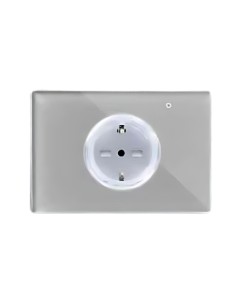 PRESA INTELLIGENTE SMART OIT PLUS GRIGIO - IN VETRO (OSW2ITG) WIFI