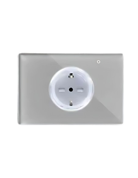 PRESA INTELLIGENTE SMART OIT PLUS GRIGIO - IN VETRO (OSW2ITG) WIFI
