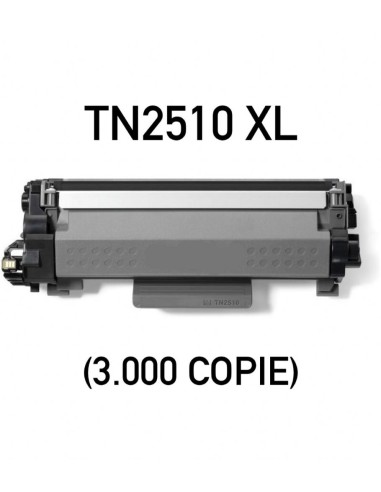 TONER COMPATIBILE BROTHER TN2510 XL 3K CON CHIP