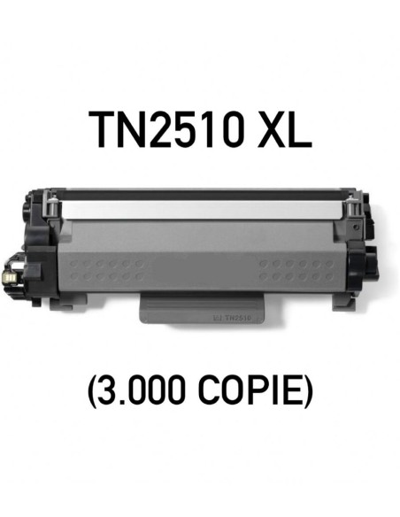 TONER COMPATIBILE BROTHER TN2510 XL 3K CON CHIP