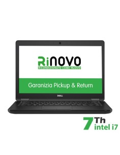 NOTEBOOK DELL LATITUDE E5480 INTEL CORE I7-7 GEN. 14" 8GB 240GB SSD WINDOWS 10 PRO - RICONDIZIONATO (RN42622001)