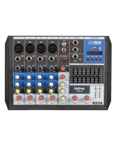 MIXER MXM 06 MICROFONICO 6 CANALI PER DJ