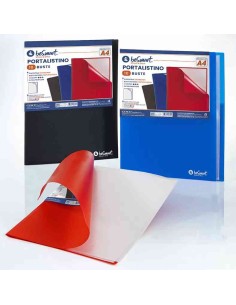 PORTALISTINO 10 FOGLI COLORI ASSORTITI (01310029)