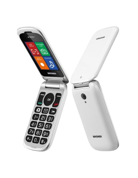 CELLULARE STONE+ DUAL SIM BIANCO
