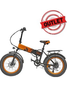 (OUTLET) BICI ELETTRICA CON PEDALATA ASSISTITA 12000 - 250W - ARANCIONE (MYT-20)