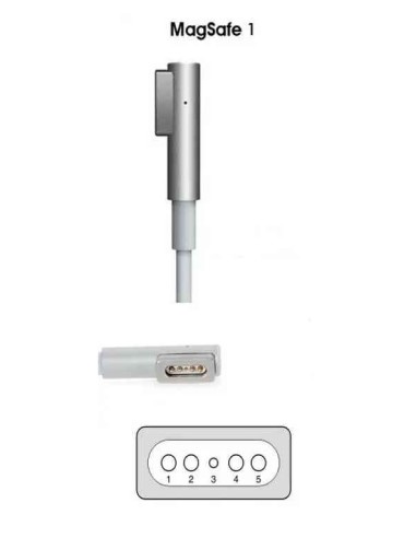 ALIMENTATORE 45W APPLE MAGSAFE 1 14.5V 3.1A (TC-7056)