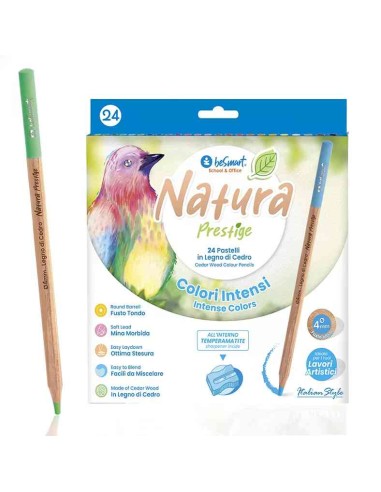 BOX 24 PASTELLI NATURA PRESTIGE 6/60 (00290086)