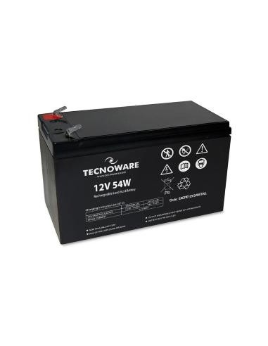 BATTERIA AL PIOMBO 12V 11AH 54W FASTON 6.3MM LONG LIFE (EACPE12V54WTWL)