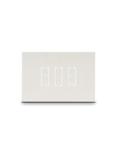INTERRUTTORE INTELLIGENTE SMART PER TENDE E TAPPARELLE I3S PLUS BIANCO MINERALE - IN GRES PORCELLANATO (LSW2I3ST)