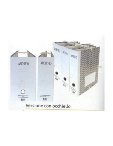 CARTELLA FALDONE ARCHIVIO CON LEGACCI - DORSO 20 CON OCCHIELLO (91085) - 1 PEZZO