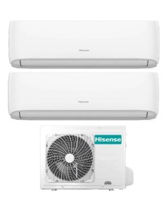 CLIMATIZZATORE DUAL SPLIT IQPLUS CJMR0901 - 2X UNITA' INTERNE + 1X ESTERNA - 9000BTU+9000BTU