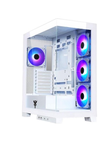 CASE GAMING TOWER SHOWBUI 45W - NO ALIMENTATORE - ARGB FAN - BIANCO (ITGCASB45W)