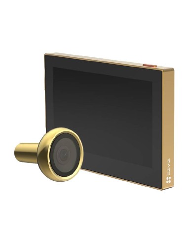 SPIONCINO SMART 2 MP - WIRELESS - DISPLAY A COLORI 4.3" - VIDEO LIVE (EZVCSHP2CH) GOLD