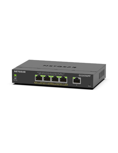 SWITCH RETE 5 PORTE 10/100/1000 GS305EPP-100PES POE