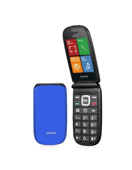 CELLULARE RAPTOR DUAL SIM BLU (BLUE METAL)