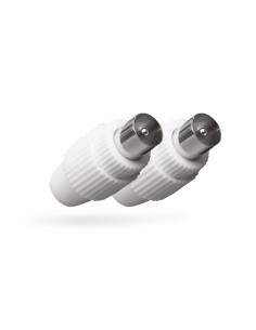 COPPIA DI CONNETTORI MASCHIO PER TV ANTENNA (RDM CL18)