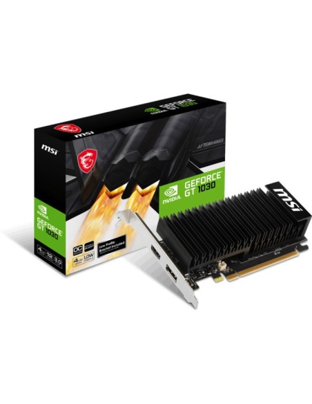 SCHEDA VIDEO GEFORCE GT1030 4GB 4GHD4 LP OC (V812-037R) 4 GB PCI-E