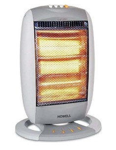 STUFA ALOGENA RSA1214 1200W - OSCILLANTE - BIANCO
