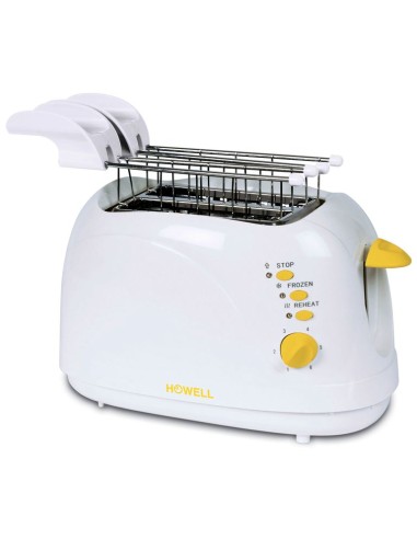 TOSTAPANE TOSTIERA - 2 FETTA/E BIANCO 750W (HF481)