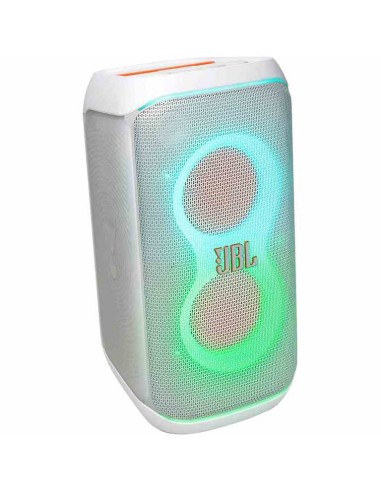 CASSA AUDIO AMPLIFICATO PARTYBOX CLUB 120 WHITE BIANCO - 160 WATT RMS EFFETTI LUCE KARAOKE