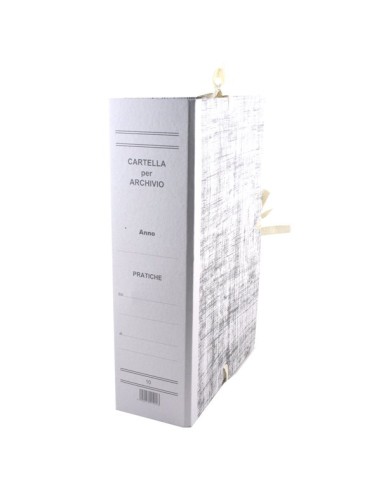 CARTELLA FALDONE ARCHIVIO CON LEGACCI - DORSO 8 25X35CM - 1 PEZZO