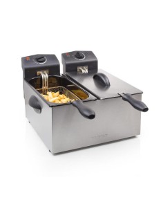 FRIGGITRICE AD OLIO DOPPIA 6L ACCIAIO (FR-6937)
