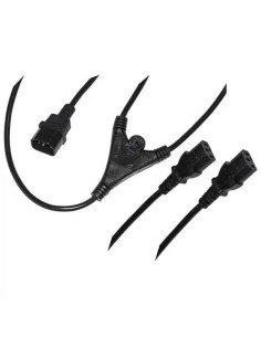 CAVO ALIMENTAZIONE SDOPPIATORE 1M VDE E IEC - 2F VDE IEC - 1.8 MT. (LKIECX2)