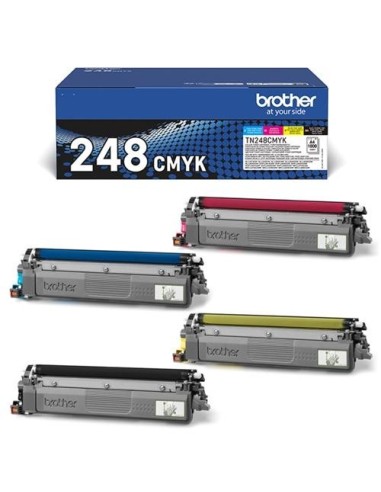 TONER ORIGINALE TN-248CMYK MULTIPACK (NERO, CIANO, MAGENTA, GIALLO)
