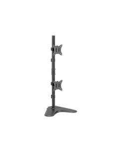 SUPPORTO DA TAVOLO A DOPPIO MONITOR VERTICALE 17" A 32" (650128)
