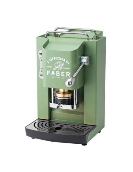 MACCHINA DA CAFFE' A CIALDE PRO DELUXE ACID GREEN CROMATO
