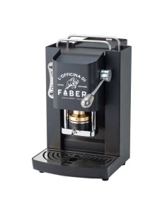 MACCHINA DA CAFFE' A CIALDE PRO DELUXE MAT BLACK CROMATO