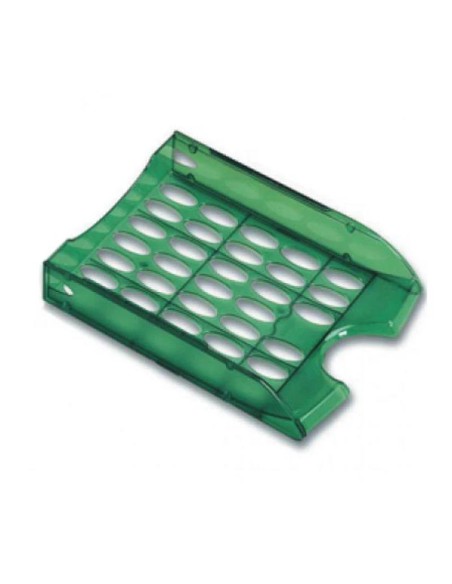VASCHETTA PORTA CORRISPONDENZA TRASPARENTE VERDE (E040TV)