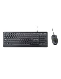 KIT EXCLUSIVE TASTIERA + MOUSE CON FILO - NERA (MY539)