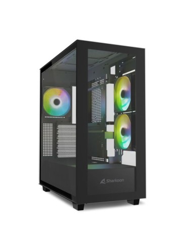 CASE GAMING REBEL C60 BLACK RGB ATX NERO NO ALIMENTATORE