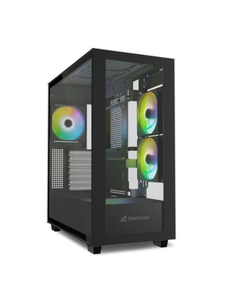 CASE GAMING REBEL C60 BLACK RGB ATX NERO NO ALIMENTATORE