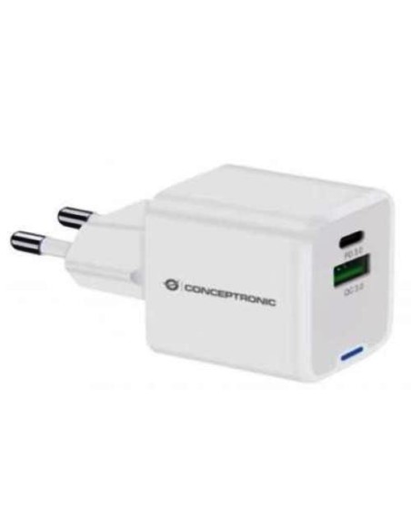 CARICABATTERIE 20W - PORTA USB-A/C FAST CHARGE (ALTHEA15W)