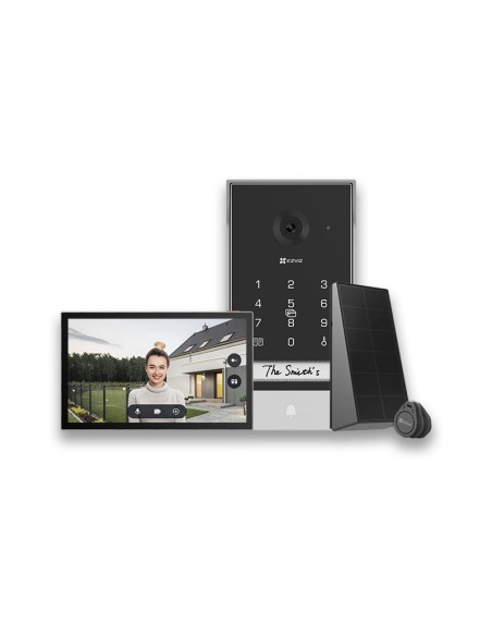 VIDEOCITOFONO SMART EP7 - SCHERMO TOUCH 7" - CONTROLLO REMOTO - RILEVAMENTO MOVIMENTO - AUDIO BIDIREZIONALE (EZVCSEP7)