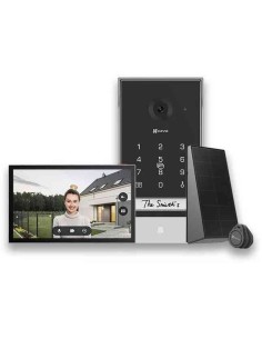 VIDEOCITOFONO SMART TP7 - 2K SCHERMO TOUCH 7" - TASTIERINO + 5 RFID TAG - CONTROLLO REMOTO - RILEVAMENTO MOVIMENTO (EZVCSTP7)