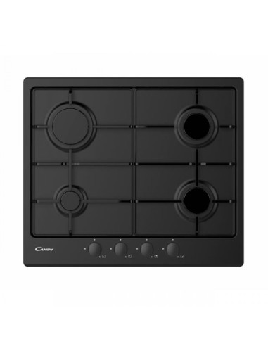 PIANO COTTURA A GAS IDEA 60CM - 4 FUOCHI - NERO (CHW6BRBB)