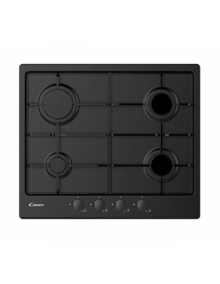 PIANO COTTURA A GAS IDEA 60CM - 4 FUOCHI - NERO (CHW6BRBB)