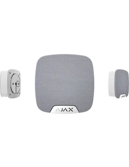 SENSORE SIRENA HOMESIREN AJHS SIRENA SENZA FILI 868MHZ WIRELESS PER INTERNI COLORE BIANCO (38111)