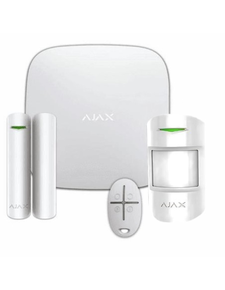 ANTIFURTO KIT ALLARME WIRELESS STARTERKIT 4G SENZA FILI (HUB 2.4G+ MOTIONPTOTECT + DOORPROTECT + SPACECONTROL) - 51174.134.WH1