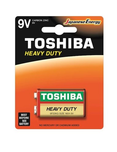 BATTERIA HEAVY DUTY ZINCO-CARBONIO 9V 1PZ