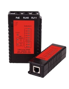 TESTER DI RETE NF-468 NETWORK/TELEPHONE CAVI RJ45/RJ11 UTP