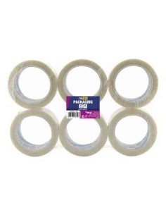 NASTRO ADESIVO 50MM X 66MT IN PPL - SYLENE - TRASPARENTE (6 PEZZI)