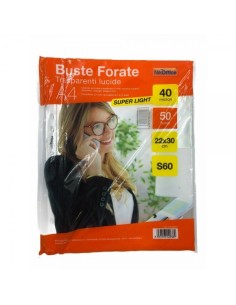 BUSTE FORATE A4 22X30 15" - 50 PEZZI (01NIK012)