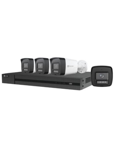 KIT VIDEOSORVEGLIANZA CS-BN4884 SMART HOME SECURITY - 1 NVR X5K 8CH + 4 TELECAMERE H3K