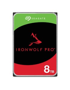 HARD DISK 8 TB IRONWOLF PRO SATA 3 3.5" NAS (ST8000NT001)