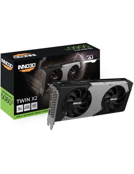 SCHEDA VIDEO GEFORCE RTX 5060 TI 8 GB TWIN X2 GDDR7 (N506T2-08D7-193075N)