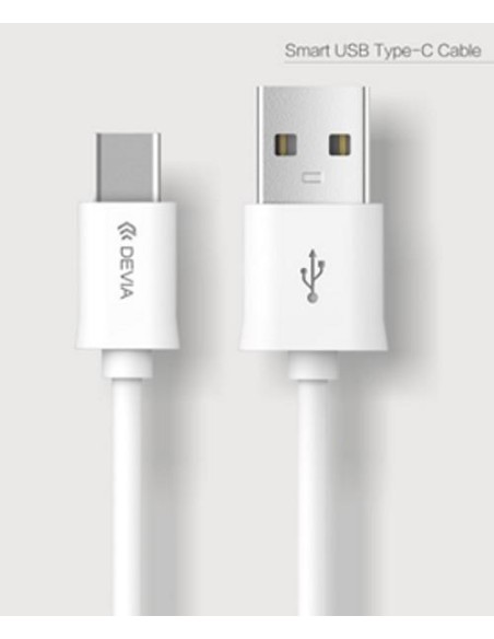 CAVO DATI RICARICA DA USB A TYPE-C - 2 METRI (DESCT2038W)